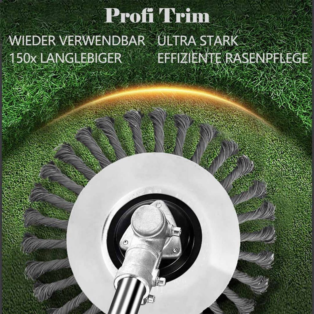 Der unzerstörbare Rasentrimmer für müheloses Trimmen