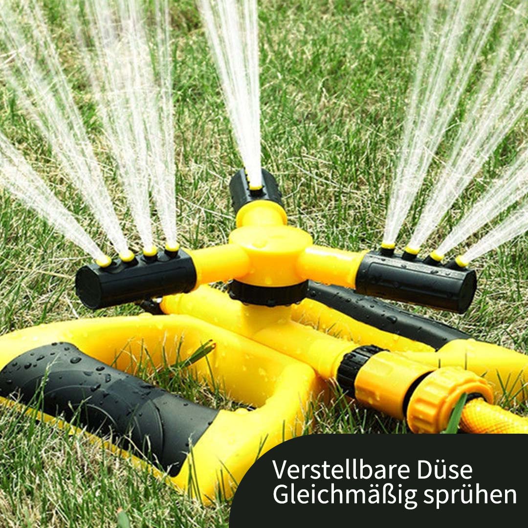 Automatischer Rasenregner 360° Sprinkler für Gartenbewässerung