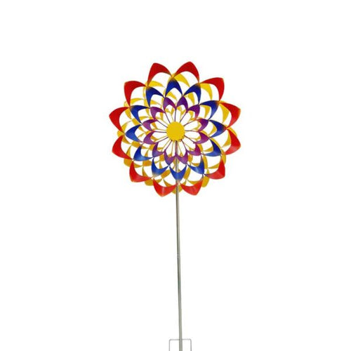 Blumen Windmühle Handgemachte magische Windspiel Garten Deko