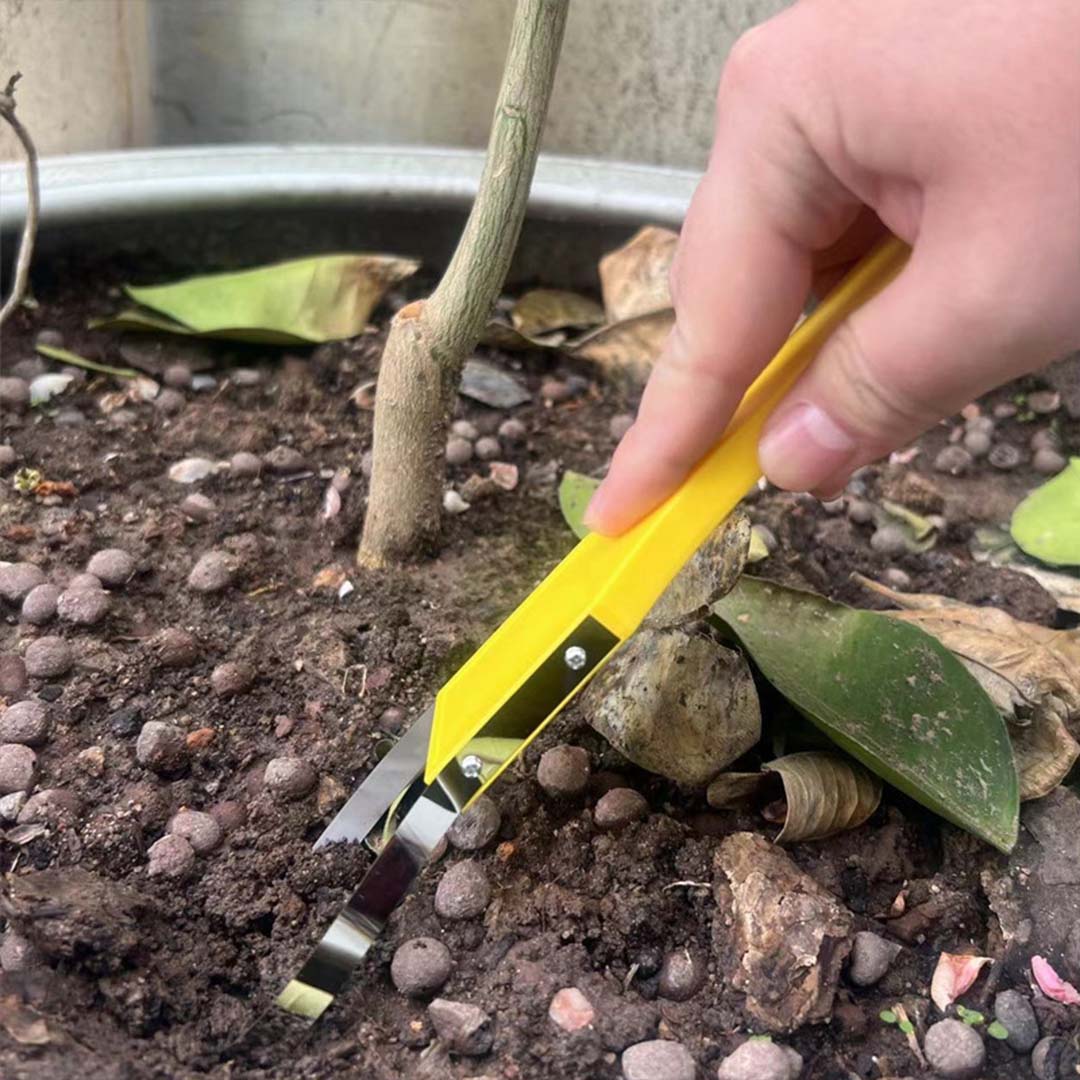 Hand-Unkrautentferner für Garten und Beet