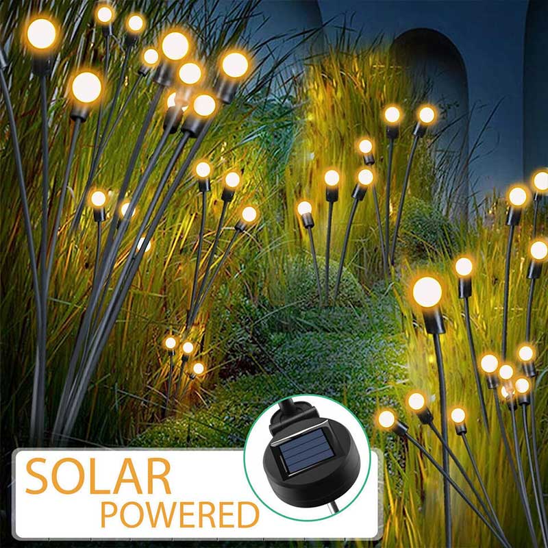 Solar Firefly Lichter für Garten mit Schwingeffekt