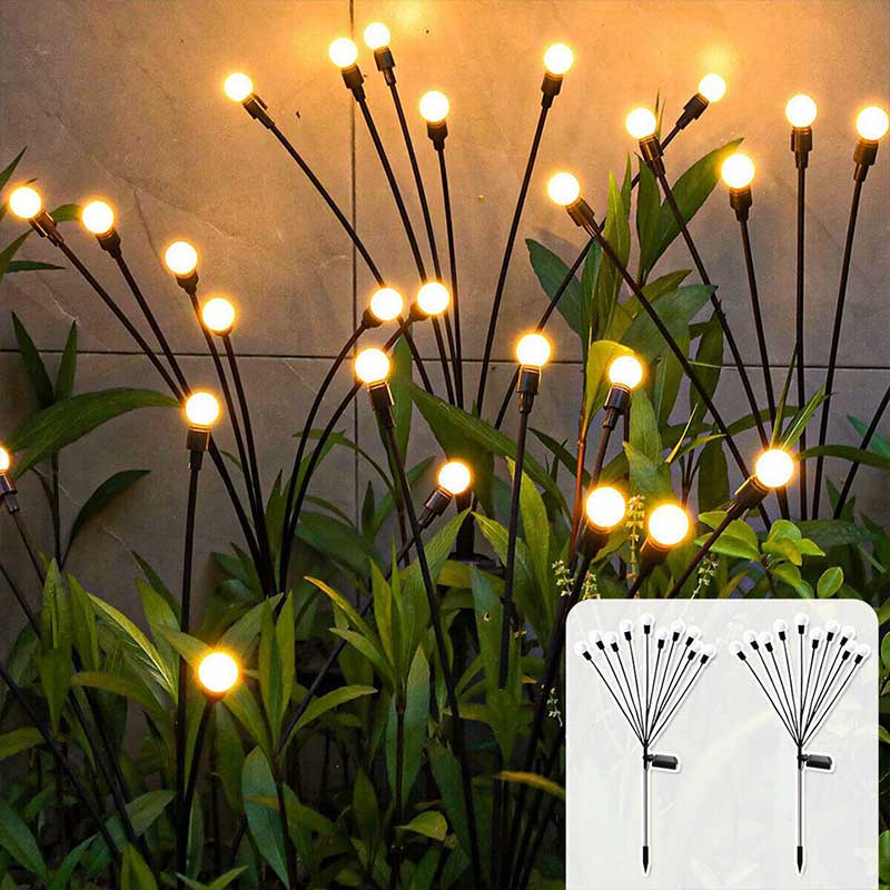 Solar Firefly Lichter für Garten mit Schwingeffekt