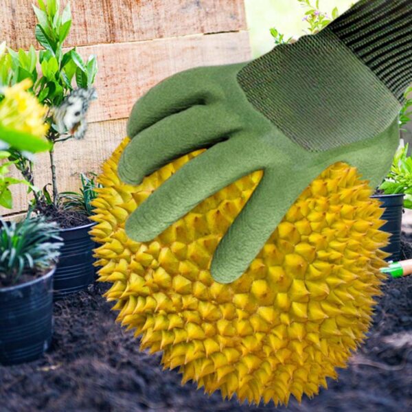 Profi Dornenfeste Gartenhandschuhe für Rosenschnitt Gartenarbeit – Bild 4