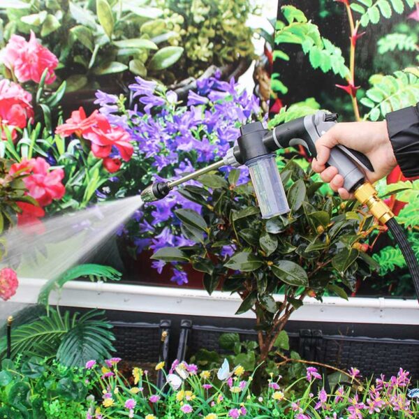 Turbowasher Hochdruck Wasserpistole für jeden Gartenschlauch – Bild 4